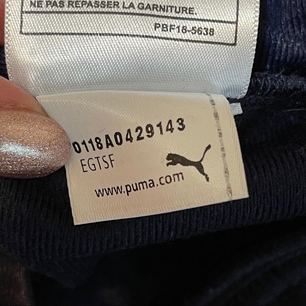 PUMA Boys Retro woven track jacket maroon white navy - Picture 3 of 6